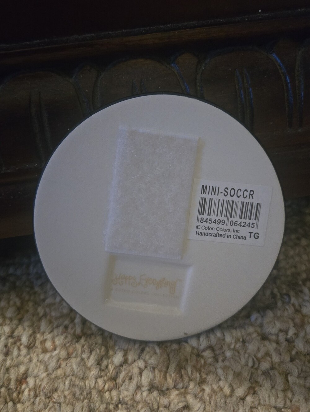 Happy Everything Soccer Ball Mini Attachment - Picture 2 of 2